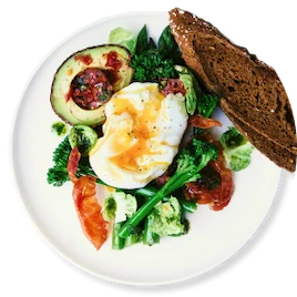 Poached eggs